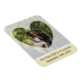 Magnet Flexible Notre premier (Occasion) rappel de l'aimant photo (Côté Droit)