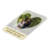 Magnet Flexible Notre premier (Occasion) rappel de l'aimant photo (Côté Gauche)