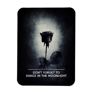 Magnet Flexible N'oubliez pas de danser au clair de lune