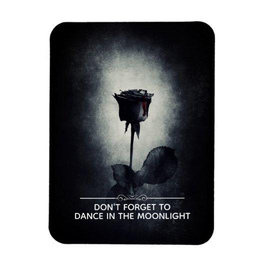Magnet Flexible N'oubliez pas de danser au clair de lune (Vertical)