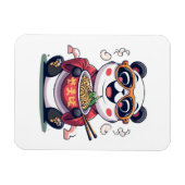 Magnet Flexible Nouilles de Panda (Horizontal)