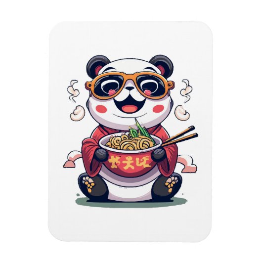 Magnet Flexible Nouilles de Panda (Vertical)
