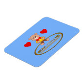 Magnet Flexible Nounours Teddy (Côté Gauche)