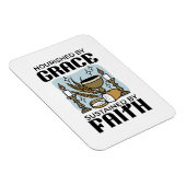 Magnet Flexible Nourished by Grace, Sustained by Faith Design (Côté Droit)