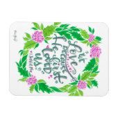 Magnet Flexible Nous Aimons Parce Qu'Il Nous Aimait Pour La Premiè (Horizontal)