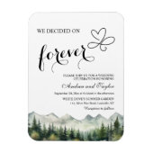 Magnet Flexible Nous avons décidé de Forever Décontracté Faire-par (Vertical)