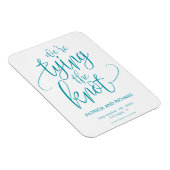 Magnet Flexible Nous essayons le noeud enregistrer la date non pho (Côté Droit)