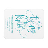 Magnet Flexible Nous essayons le noeud enregistrer la date non pho (Horizontal)