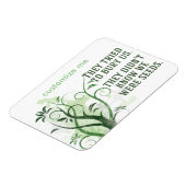 Magnet Flexible Nous Étions Des Graines Citation Inspirationnelle (Côté Gauche)