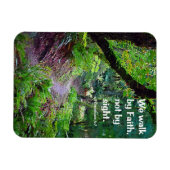 Magnet Flexible Nous Marchons Par La Foi (Horizontal)