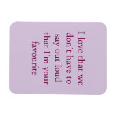 Magnet Flexible Nous n'avons pas à le dire (Horizontal)