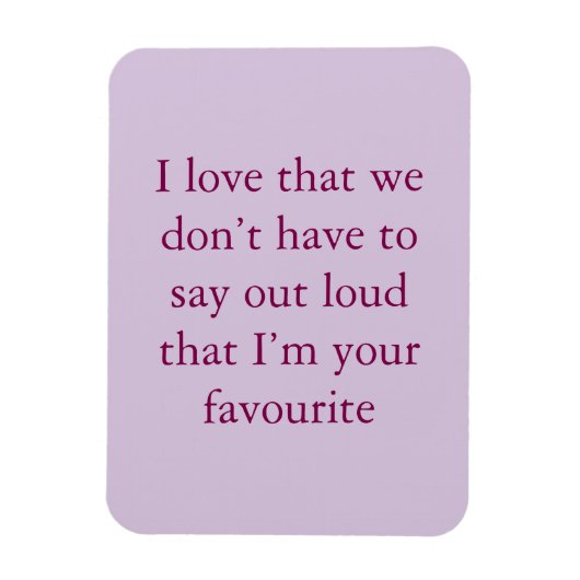 Magnet Flexible Nous n'avons pas à le dire (Vertical)