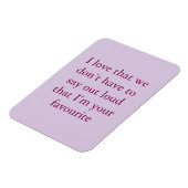 Magnet Flexible Nous n'avons pas à le dire (Côté Gauche)