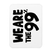 Magnet Flexible Nous sommes les 99% (Vertical)