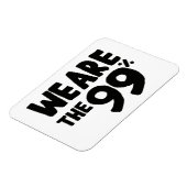 Magnet Flexible Nous sommes les 99% (Côté Gauche)