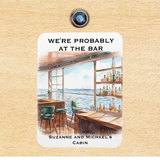 Magnet Flexible Nous sommes probablement à la porte de croisière B