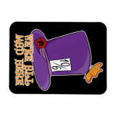 Magnet Flexible Nous sommes tous fous ici - Mad Hatter Casquette (Horizontal)