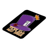 Magnet Flexible Nous sommes tous fous ici - Mad Hatter Casquette (Côté Gauche)