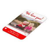 Magnet Flexible Nous vous aimons | magnet-photo (Côté Gauche)