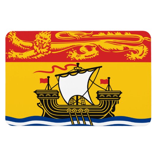 MAGNET FLEXIBLE NOUVEAU-BRUNSWICK (Horizontal)