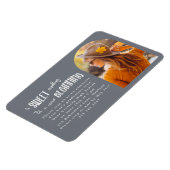 Magnet Flexible Nouveau Début 2023 Photo Graduation Party (Côté Gauche)