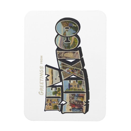 Magnet Flexible Nouveau-Mexique (Vertical)
