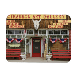 Magnet Flexible Nouveau-Mexique, Cimarron. Galerie d'art Cimarron,
