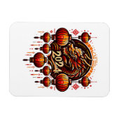 Magnet Flexible nouvel an chinois 2024 (Horizontal)