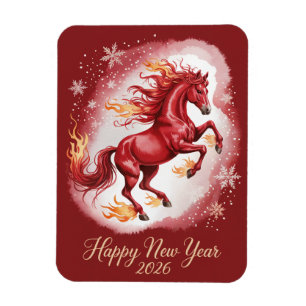 Magnet Flexible Nouvel An chinois du Cheval 2026