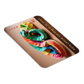 Magnet Flexible Nouvel An chinois lunaire du serpent 2025 FPM3 (Côté Droit)