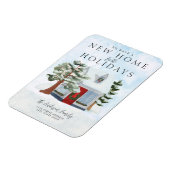 Magnet Flexible Nouvelle adresse Fête de la maison (Côté Gauche)