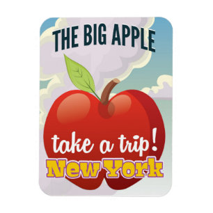 Magnet Flexible Nouvelle affiche de voyage de New York Big Apple