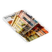Magnet Flexible Nouvelle-Orléans Louisiane Quartier Français Aquar (Côté Droit)