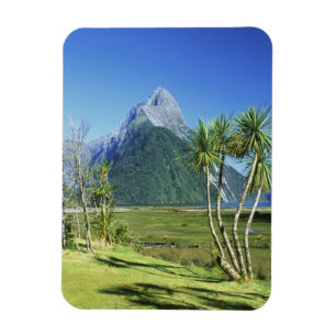 Magnet Flexible Nouvelle-Zélande, île du Sud,  Mitre Peak,