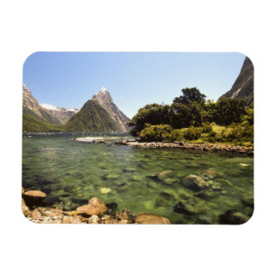 Magnet Flexible Nouvelle-Zélande, Mitre Peak, & fleuve Bowen entra