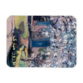 Magnet Flexible Nowruz Moubarak. Art du Nouvel An perse (Horizontal)