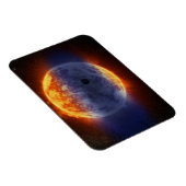 Magnet Flexible Nuage De Gaz Hydrogène Au Large De L'Exoplanète Gj (Côté Droit)