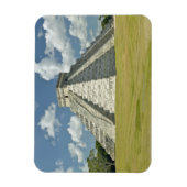 Magnet Flexible Nuages blancs bouffants au-dessus de la pyramide m (Vertical)