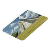 Magnet Flexible Nuages blancs bouffants au-dessus de la pyramide m (Côté Gauche)