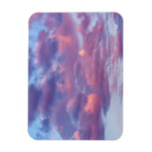 Magnet Flexible Nuages roses et violets (Vertical)
