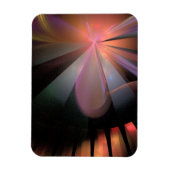 Magnet Flexible Nuances d'explosion rouge (Vertical)