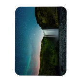 Magnet Flexible Nuit à Skógafoss (Vertical)