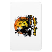 Magnet Flexible Nuit d'Halloween effrayant (Vertical)