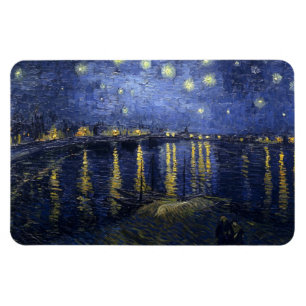 Magnet Flexible Nuit étoilée sur le Rhône