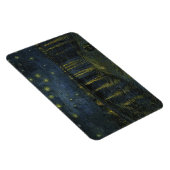 Magnet Flexible Nuit étoilée sur le Rhône, peinture à l'huile Van  (Côté Droit)