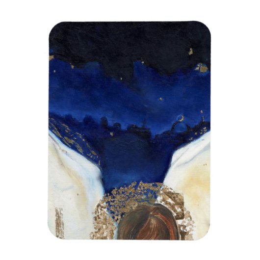 Magnet Flexible Nuit l'ange a eu ses ailes 2014 (Vertical)