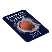 Magnet Flexible Nuit supérieure de basket-ball (Côté Droit)