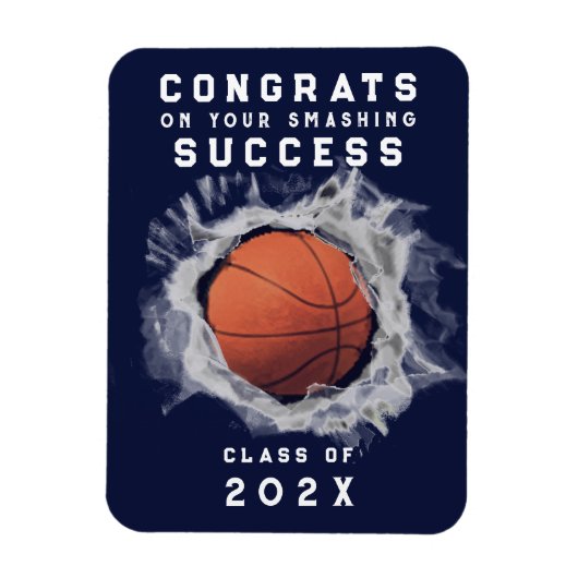 Magnet Flexible Nuit supérieure de basket-ball (Vertical)