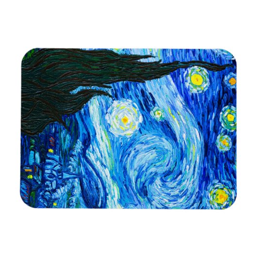 Magnet Flexible Nuit Van Gogh Starry (Horizontal)
