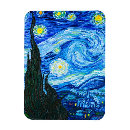 Magnet Flexible Nuit Van Gogh Starry (Vertical)